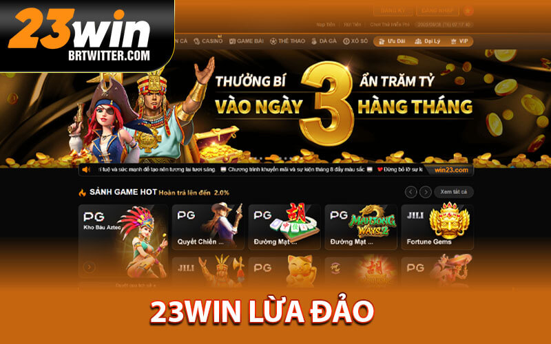 23Win lừa đảo