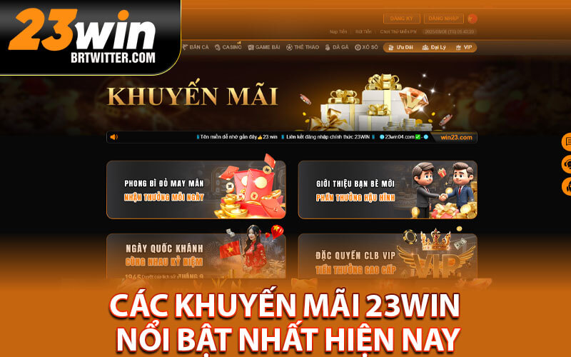 Khuyến mãi 23win