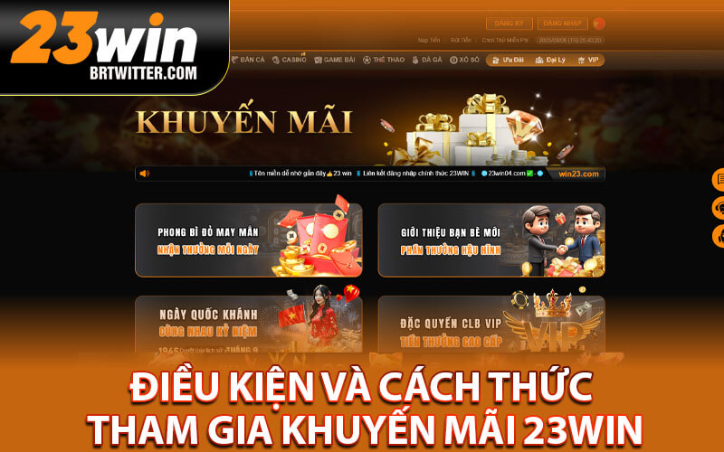 Khuyến mãi 23win