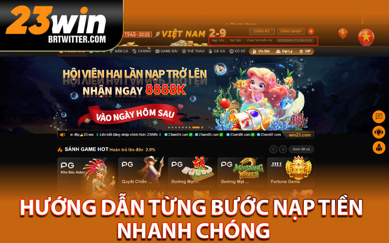Nạp Tiền 23Win
