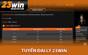 Tuyển đại lý 23WIN